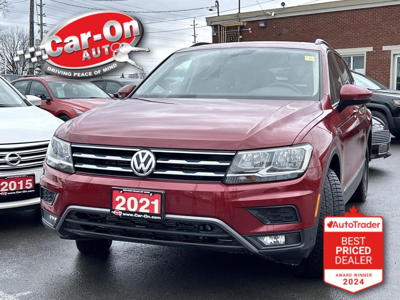 Used 2021 Volkswagen Tiguan COMFORTLINE | ONLY 42,000KMS! | LEATHER| PANO ROOF for sale in Ottawa, ON