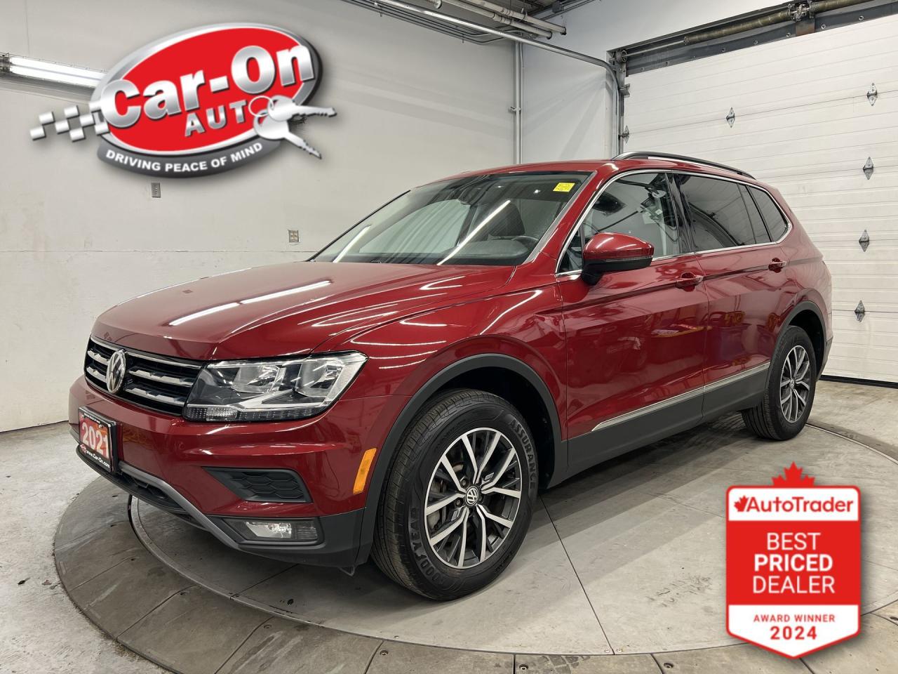 Used 2021 Volkswagen Tiguan COMFORTLINE | ONLY 42,000KMS! | LEATHER| PANO ROOF for sale in Ottawa, ON