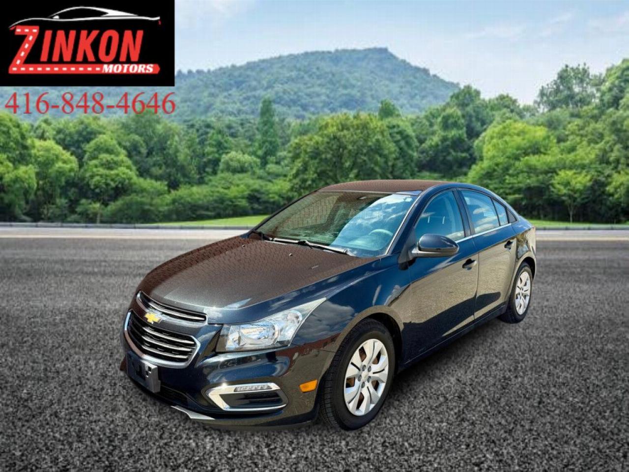 Used 2015 Chevrolet Cruze LT |ONE-OWNER|CLEAN CARFAX |BACK-UP CAM|REMOTE STARTER|BLUETOOTH| for sale in Pickering, ON