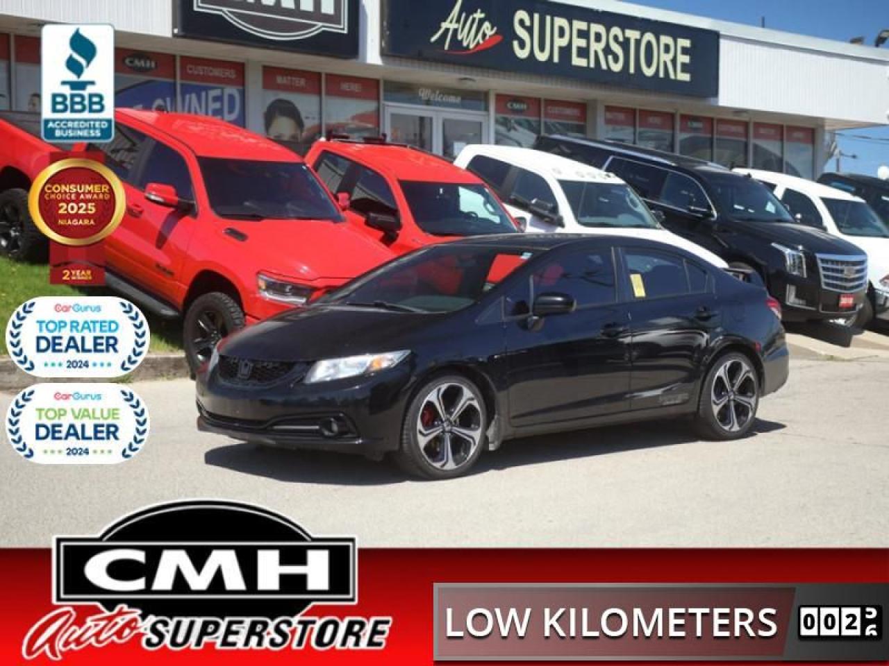 2015 Honda Civic Sedan Si  **LOW KMS - SUNROOF**