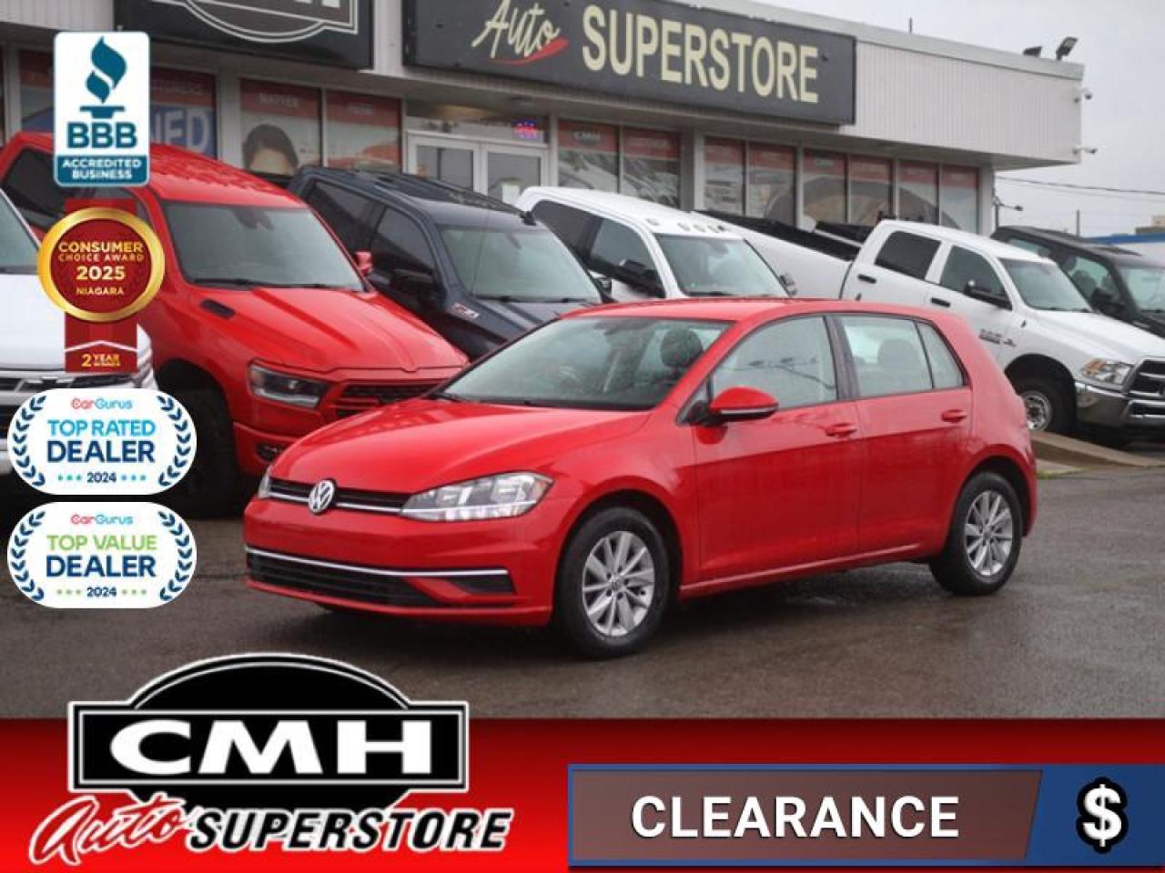 2020 Volkswagen Golf Comfortline  **LOW KMS - MANUAL**