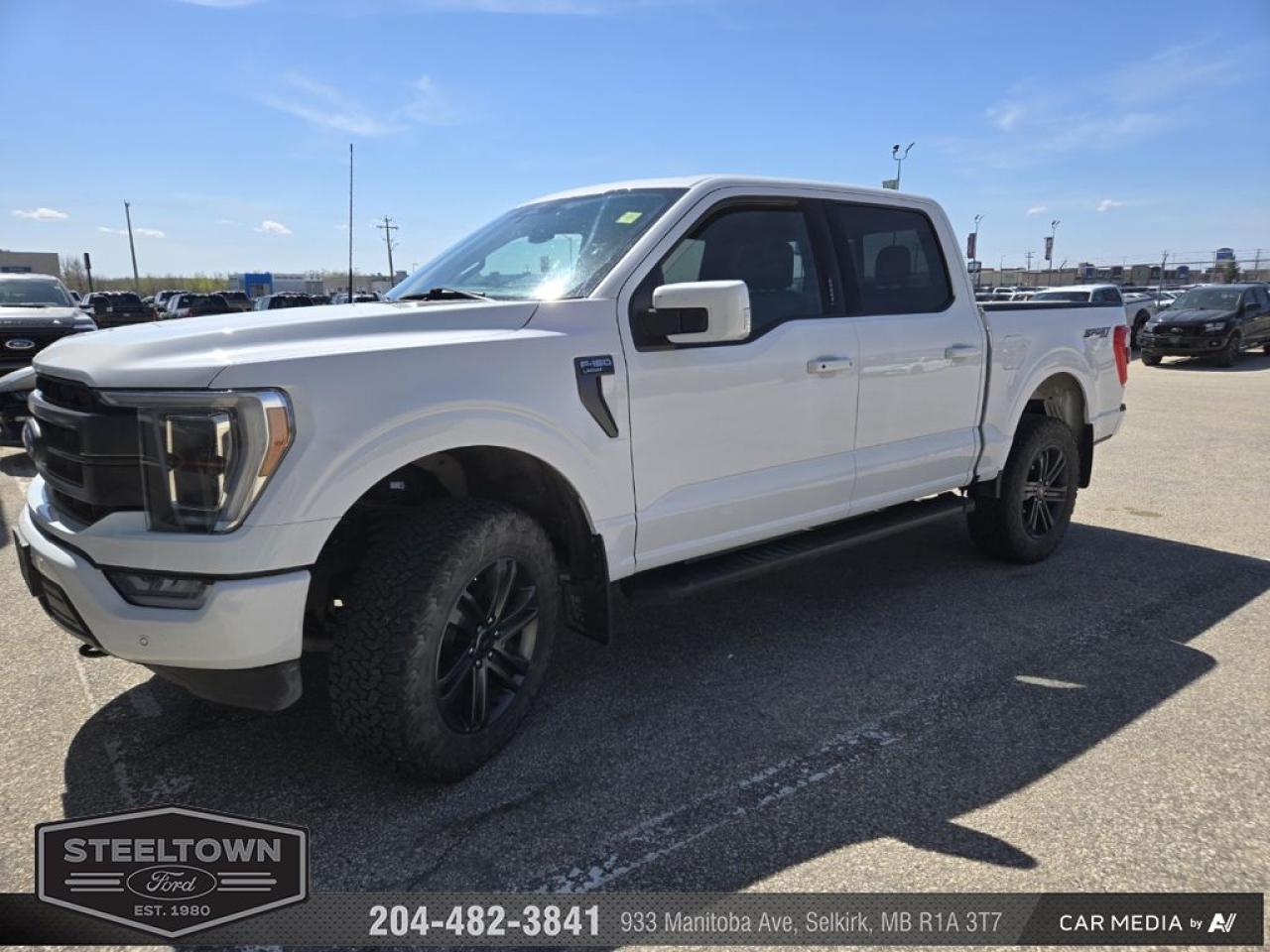 Used 2022 Ford F-150 LARIAT CREW 4X4 LEATHER/ROOF 502A V8  XL 4WD SuperCrew 5.5' Box for sale in Selkirk, MB