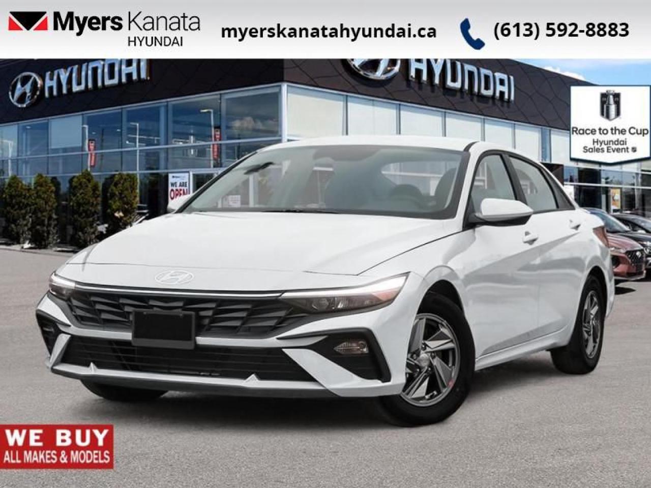 New 2025 Hyundai Elantra Essential   - $92.29 /Wk for sale in Kanata, ON