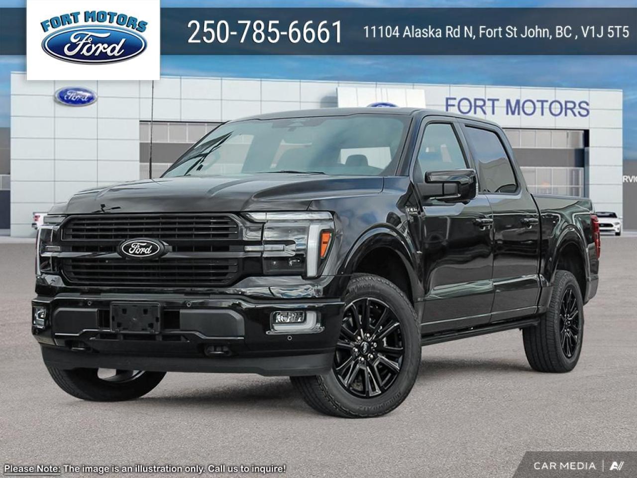 New 2025 Ford F-150 PLATINUM for sale in Fort St John, BC