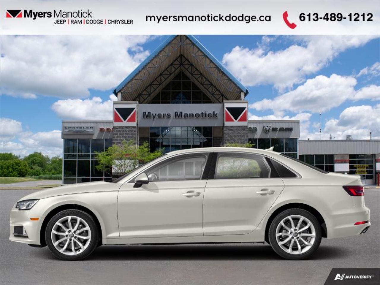 Used 2019 Audi A4 Sedan Progressiv 45 TFSI quattro for sale in Ottawa, ON