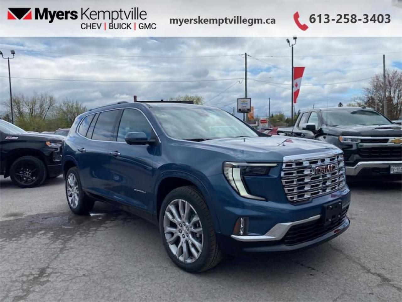 New 2025 GMC Acadia Denali for sale in Kemptville, ON