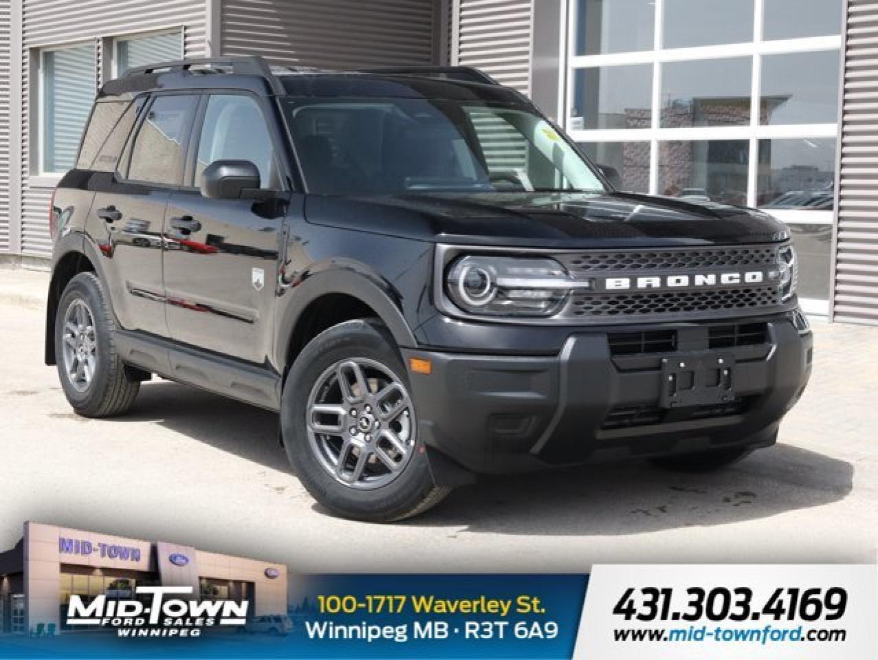 New 2025 Ford Bronco Sport Big Bend | Auto Start Stop | Auto High Beams for sale in Winnipeg, MB