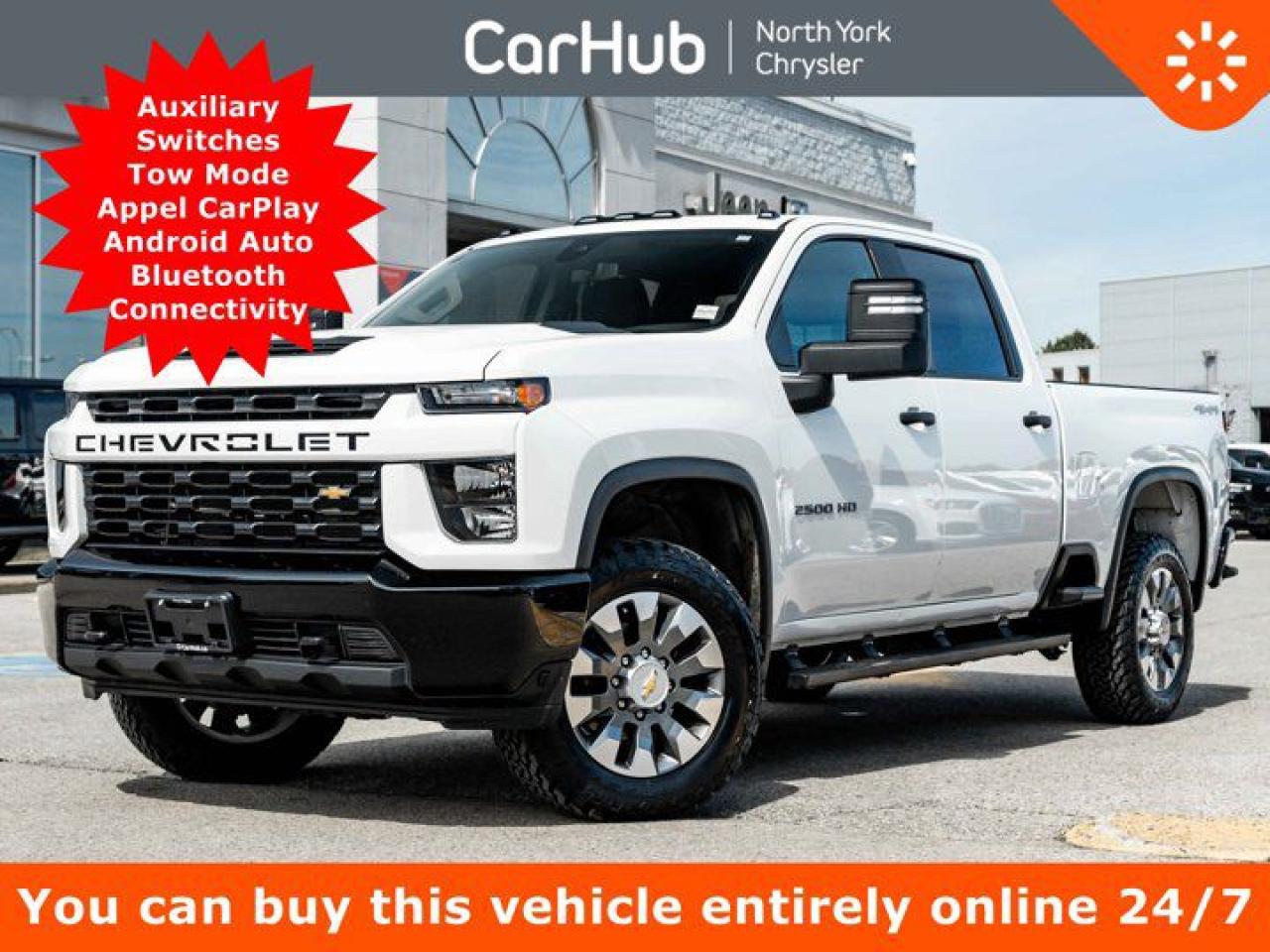 Used 2023 Chevrolet Silverado 2500 HD Custom 4WD 159'' V8 Auxiliary Switches Tow Mode for sale in Thornhill, ON