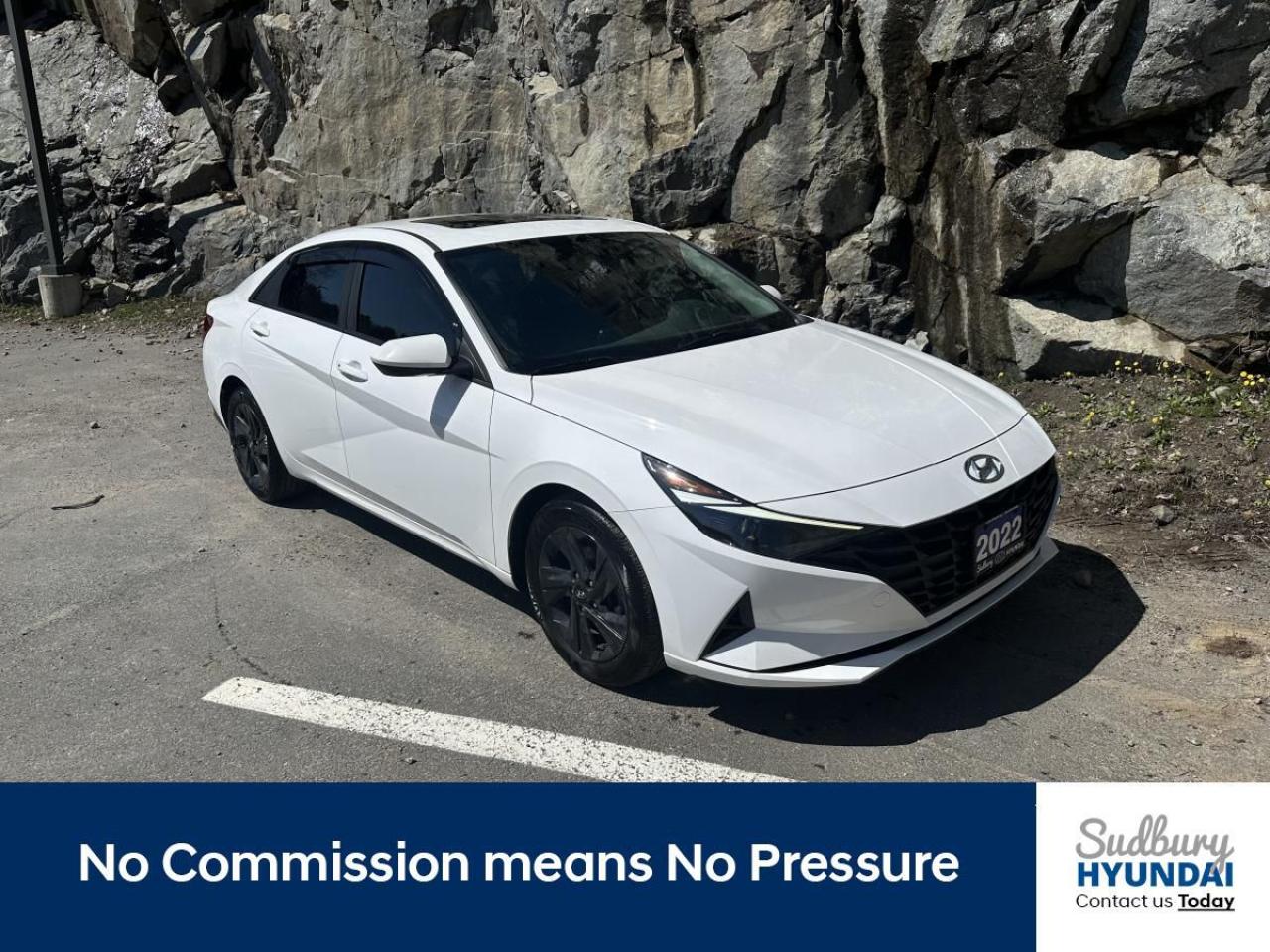 Used 2022 Hyundai Elantra Preferred IVT w/Sun & Tech Package for sale in Greater Sudbury, ON