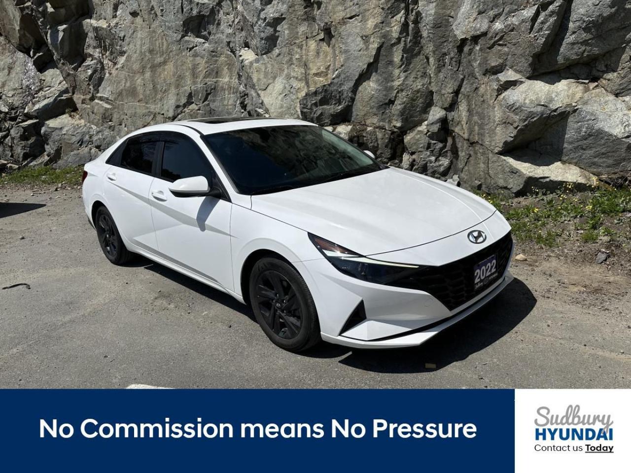 Used 2022 Hyundai Elantra Preferred IVT w/Sun & Tech Package for sale in Greater Sudbury, ON