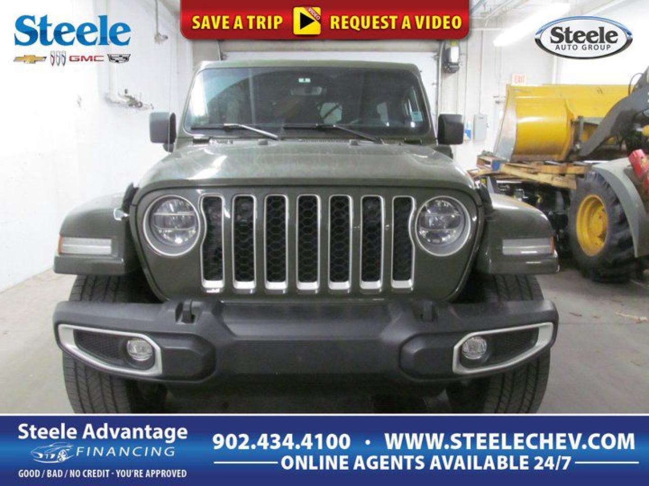 Used 2021 Jeep Wrangler 4xe Unlimited Sahara for sale in Dartmouth, NS