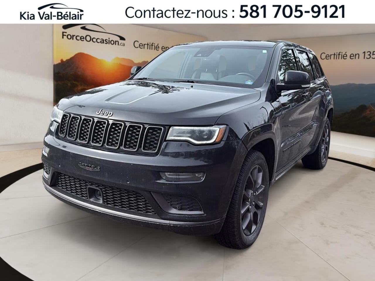 Used 2020 Jeep Grand Cherokee HIGH ALTITUDE * 4X4 * V8 * 360HP * CUIR * TOIT * for sale in Québec, QC