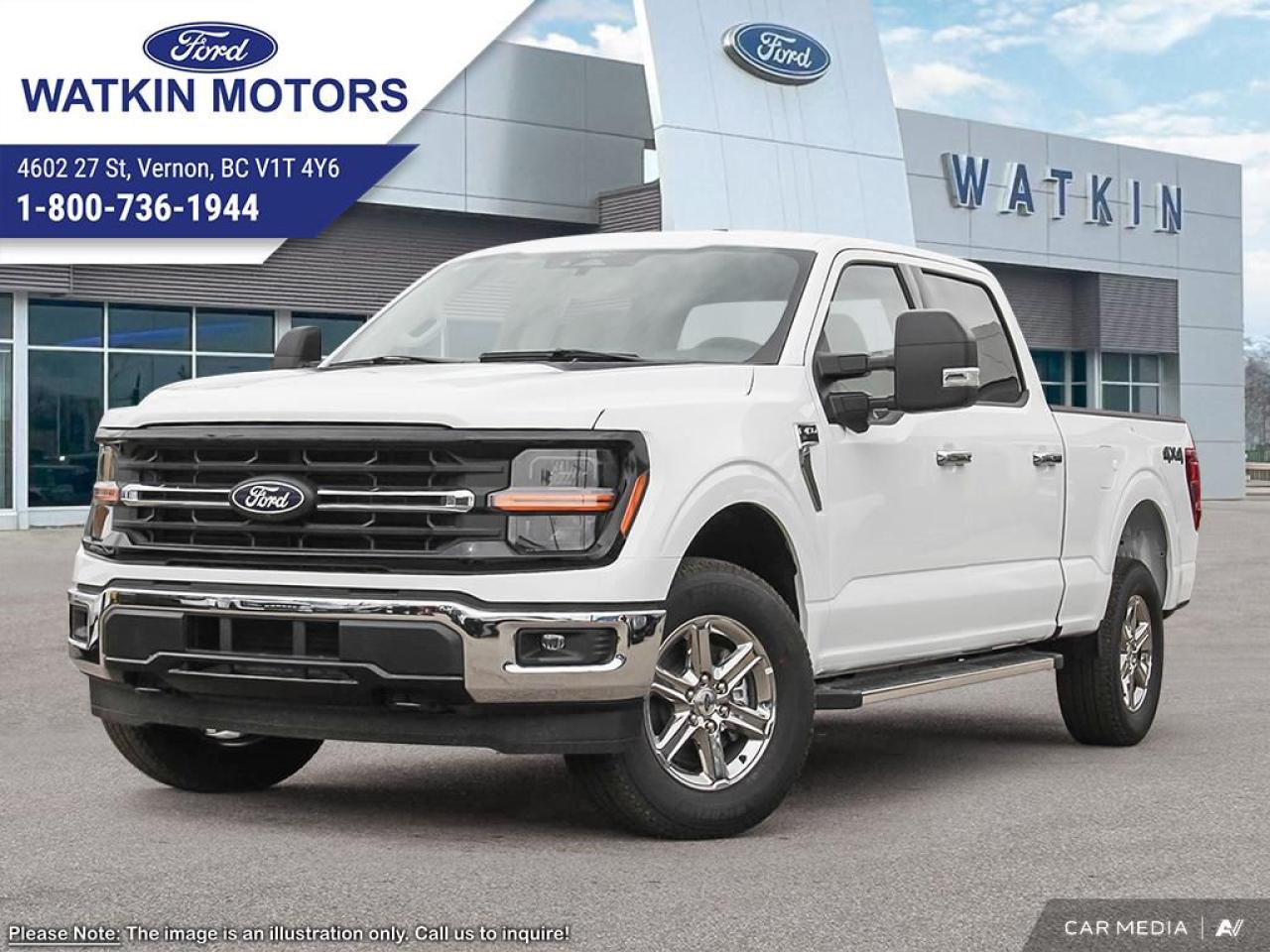 New 2025 Ford F-150 XLT for sale in Vernon, BC