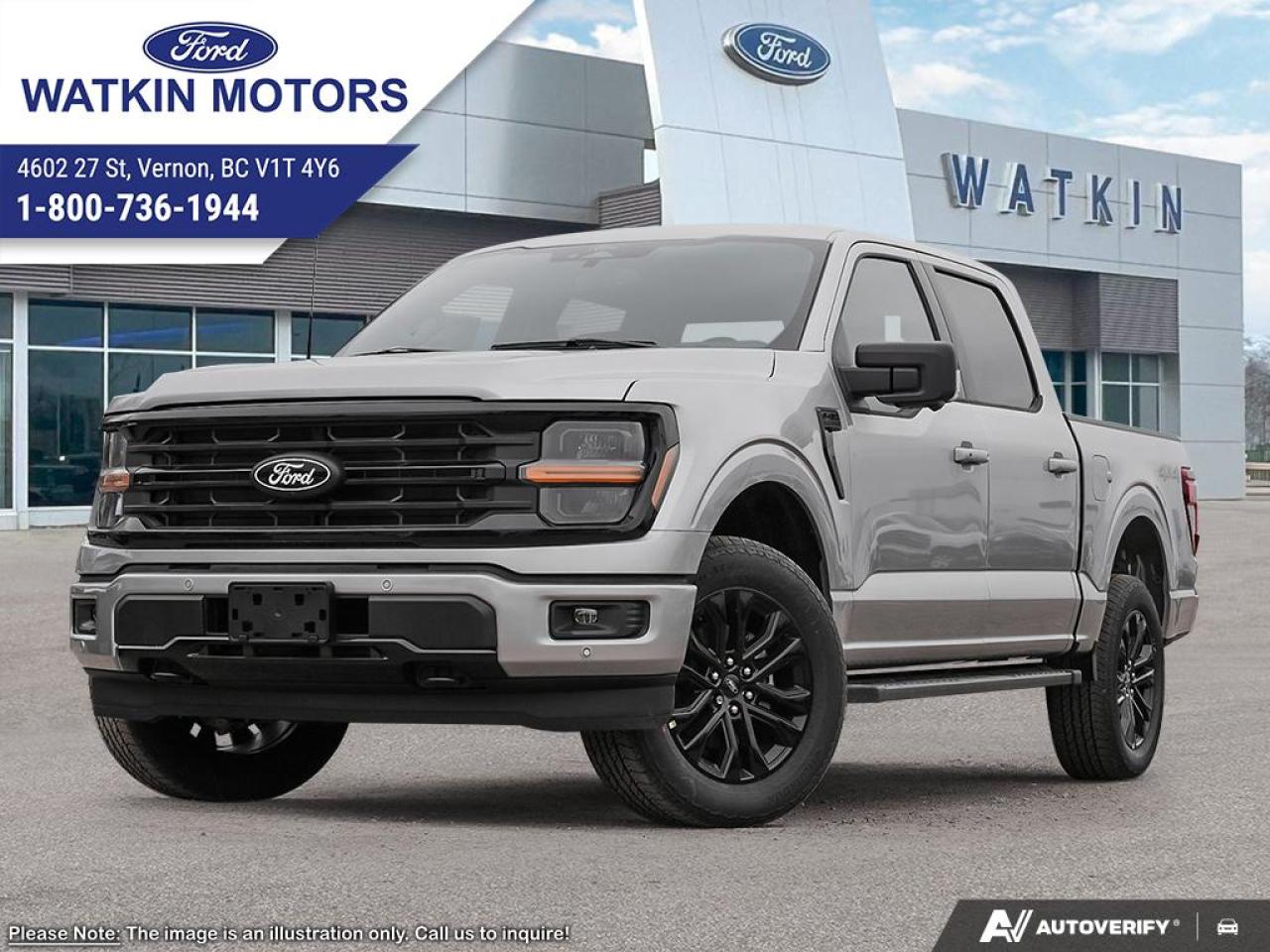 New 2025 Ford F-150 XLT for sale in Vernon, BC