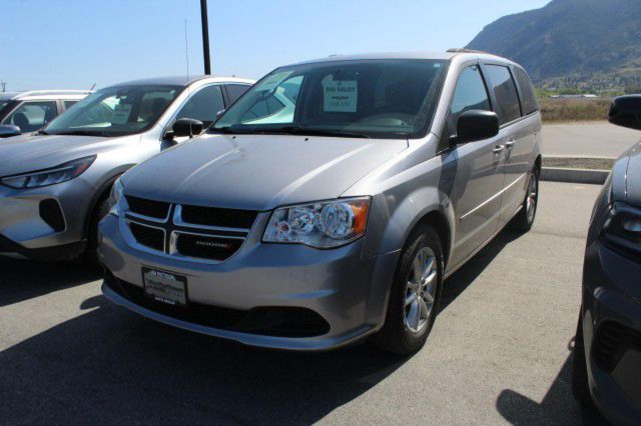 Used 2017 Dodge Grand Caravan SXT, DVD PLAYER, POWER SLIDING DOORS, CLEAN CARFAX for sale in Penticton, BC