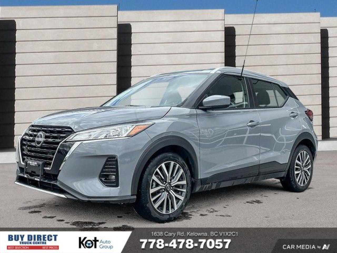Used 2024 Nissan Kicks SV AUTO, KEYLESS ENTRY, FABRIC HEATED SEATS, TOUCH SCREEN, BLUETOOTH, BACKL UP CAMERA!!! for sale in Kelowna, BC