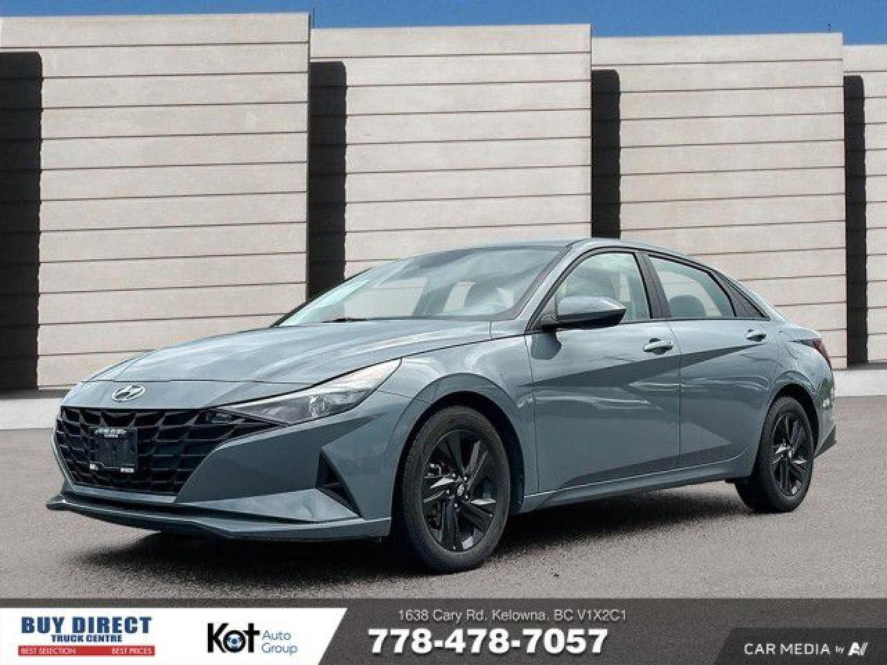 Used 2021 Hyundai Elantra Preferred AUTO, KEYLESS ENTRY, NORMAL SPORT AND SMART MODE, BACK UP CAMERA, BLUETOOTH, TOUCH SCREEN!!! for sale in Kelowna, BC