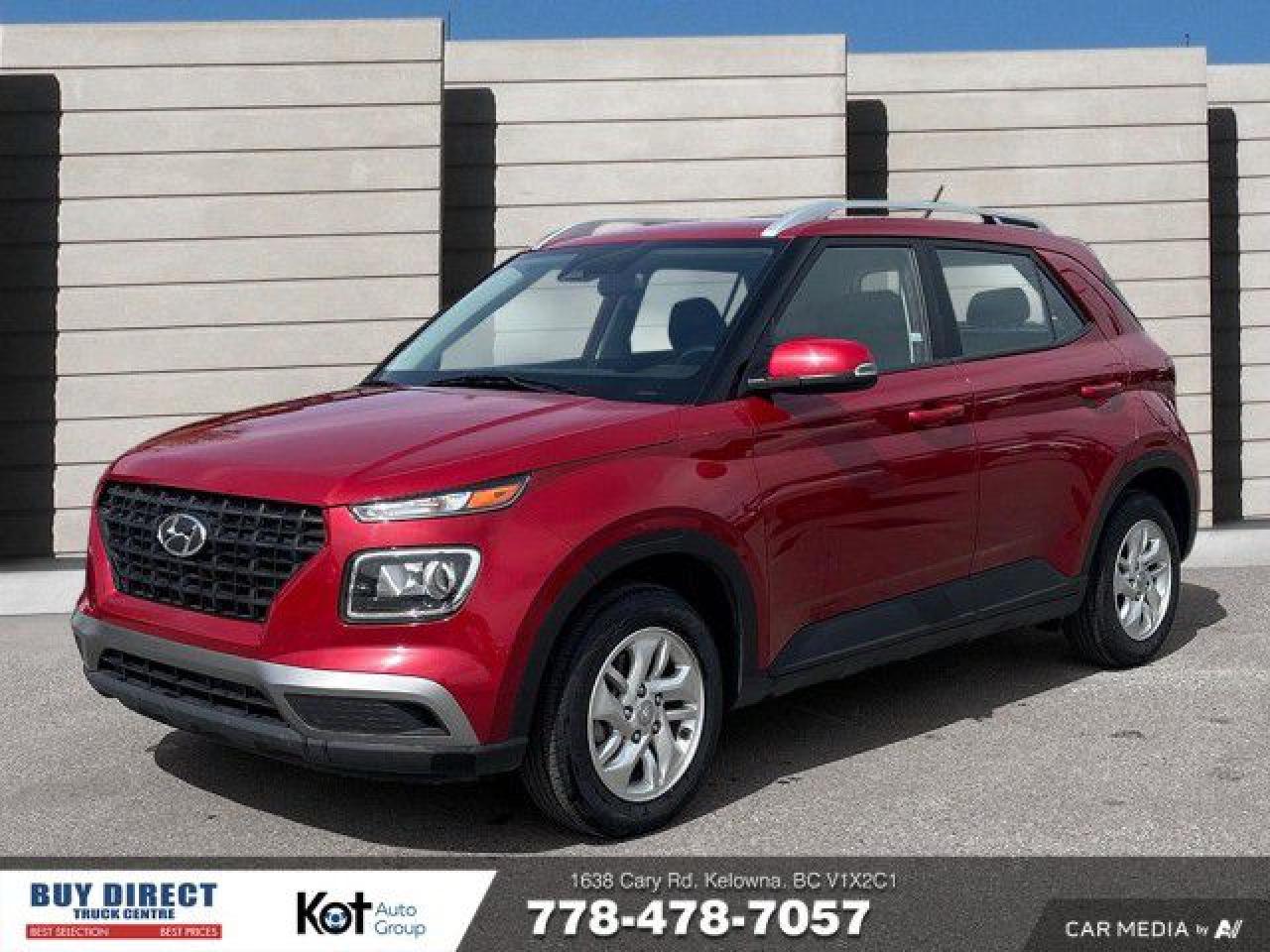 Used 2023 Hyundai Venue Preferred AUTO, KEYLESS ENTRY, BACK UP CAMERA, BLUETOOTH, ECO NORMAL AND SPORT MODE, TRACTION MODES: SNOW MUD AND SAND!!!!! for sale in Kelowna, BC