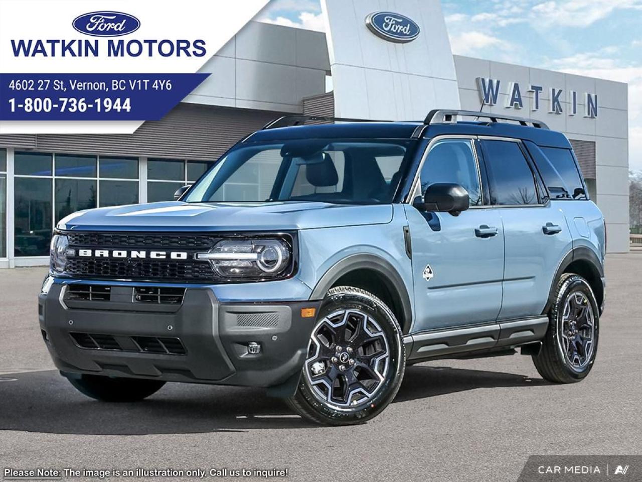 New 2025 Ford Bronco Sport Outer Banks for sale in Vernon, BC