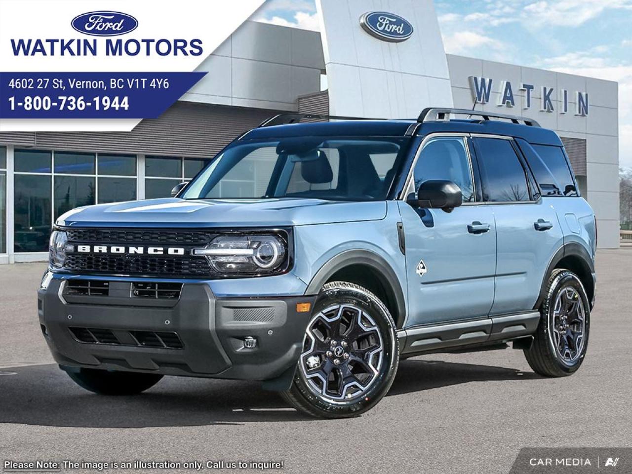 New 2025 Ford Bronco Sport Outer Banks for sale in Vernon, BC