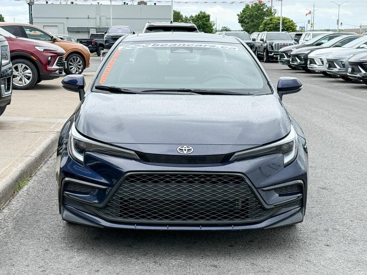 2023 Toyota Corolla 2.0L 4CYL, SE UPGRADE PACKAGE - 18" BLACK ALLOY RIMS, SUNROOF, HEATED LEATHER WRAPPED STEERING WHEEL Photo