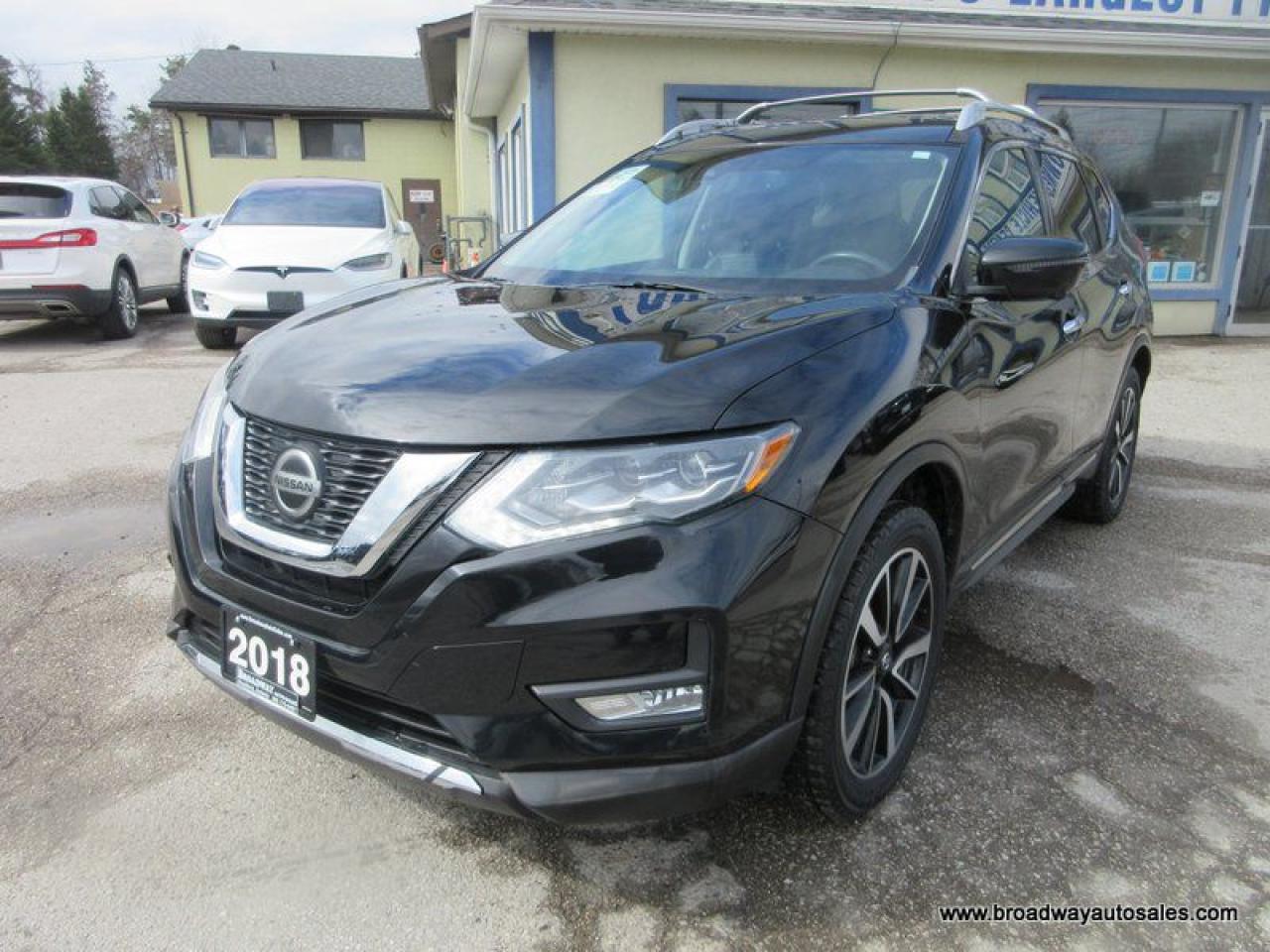 Used 2018 Nissan Rogue ALL-WHEEL DRIVE SL-PACKAGE 5 PASSENGER 2.5L - DOHC.. NAVIGATION.. PANORAMIC SUNROOF.. LEATHER.. HEATED SEATS & WHEEL.. BOSE PREMIUM AUDIO.. for sale in Bradford, ON