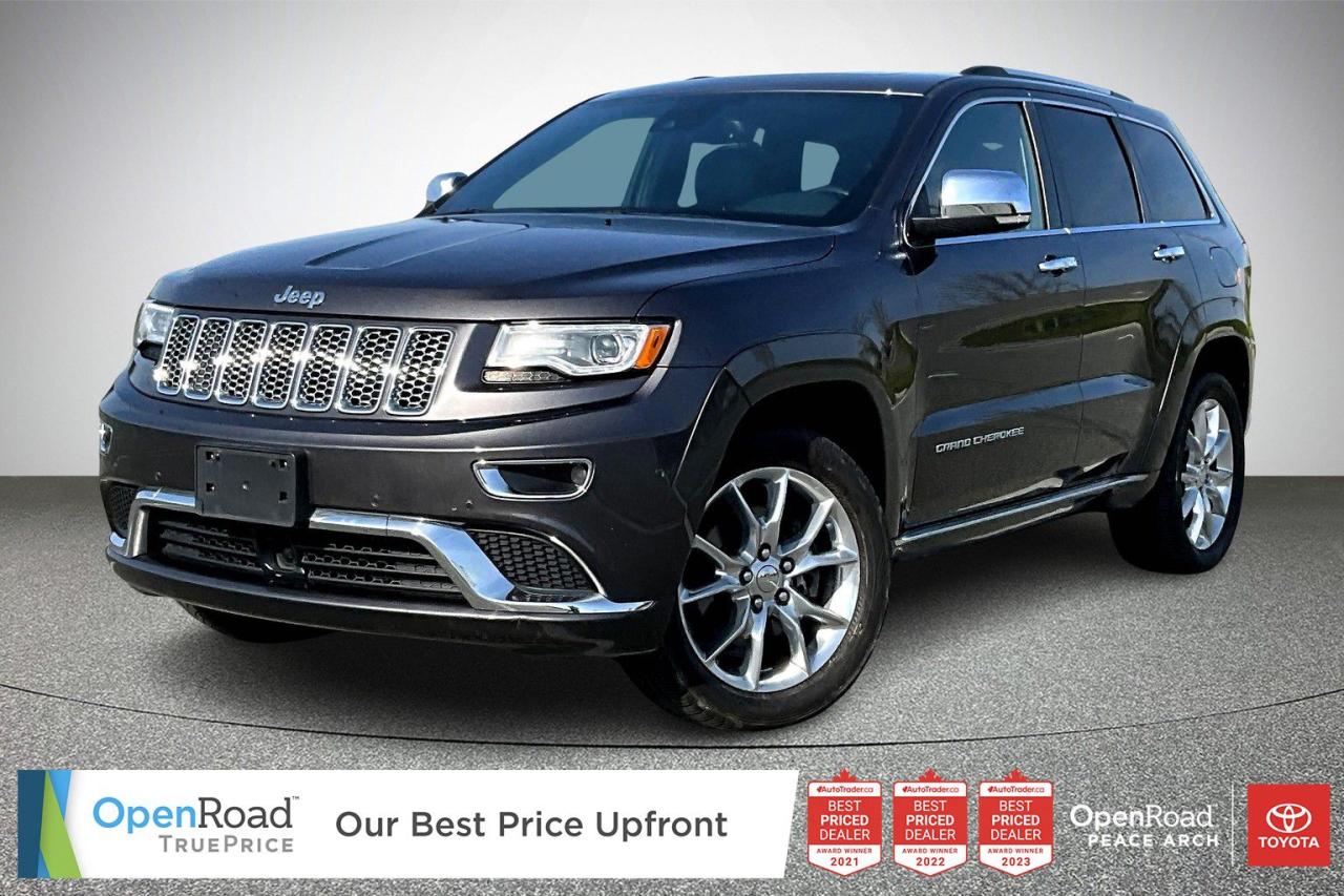 Used 2016 Jeep Grand Cherokee 4x4 Summit for sale in Surrey, BC