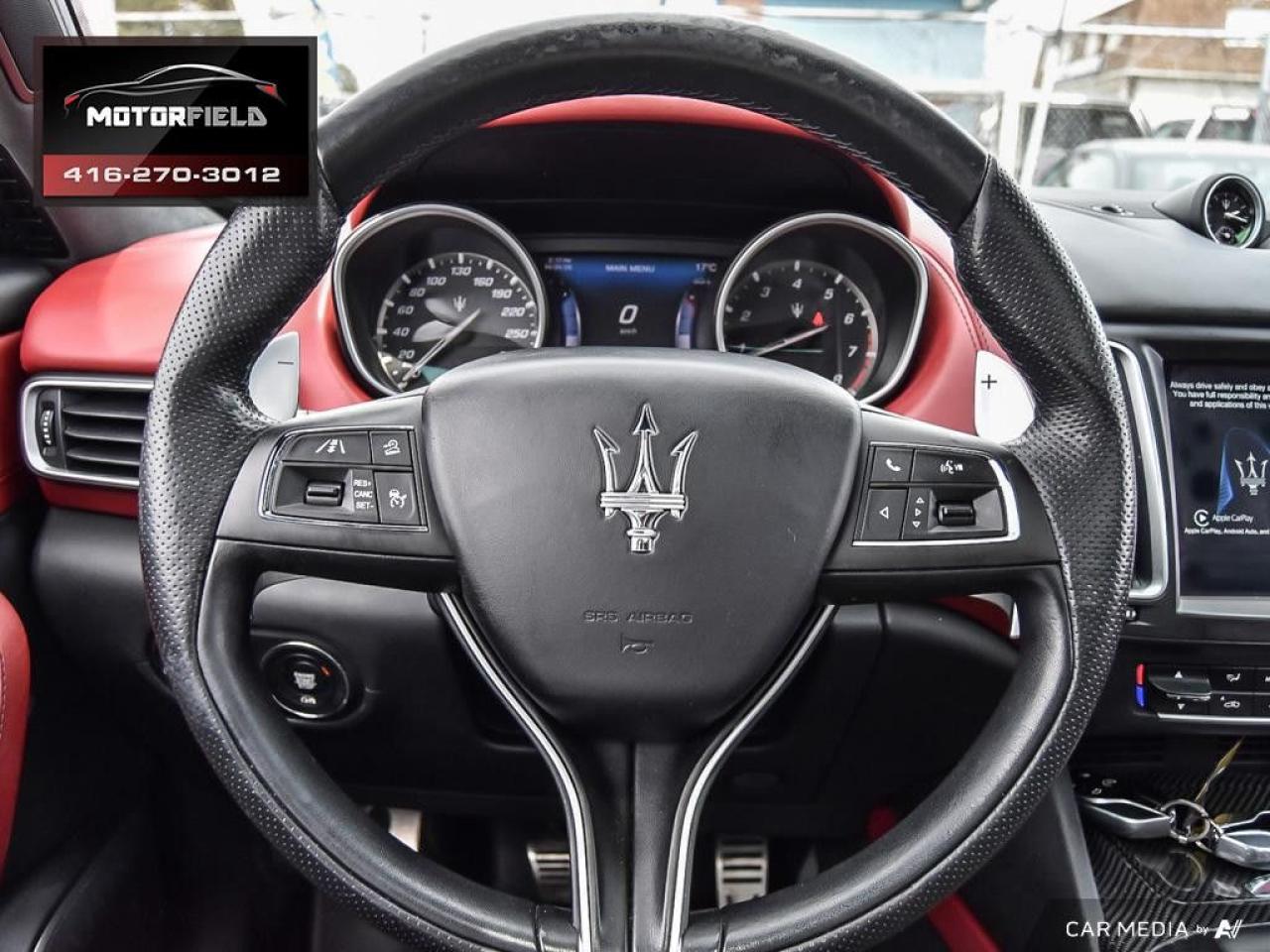 2017 Maserati Levante S Q4 AWD *Accident Free, 21" Anteo Wheels, Loaded* Photo