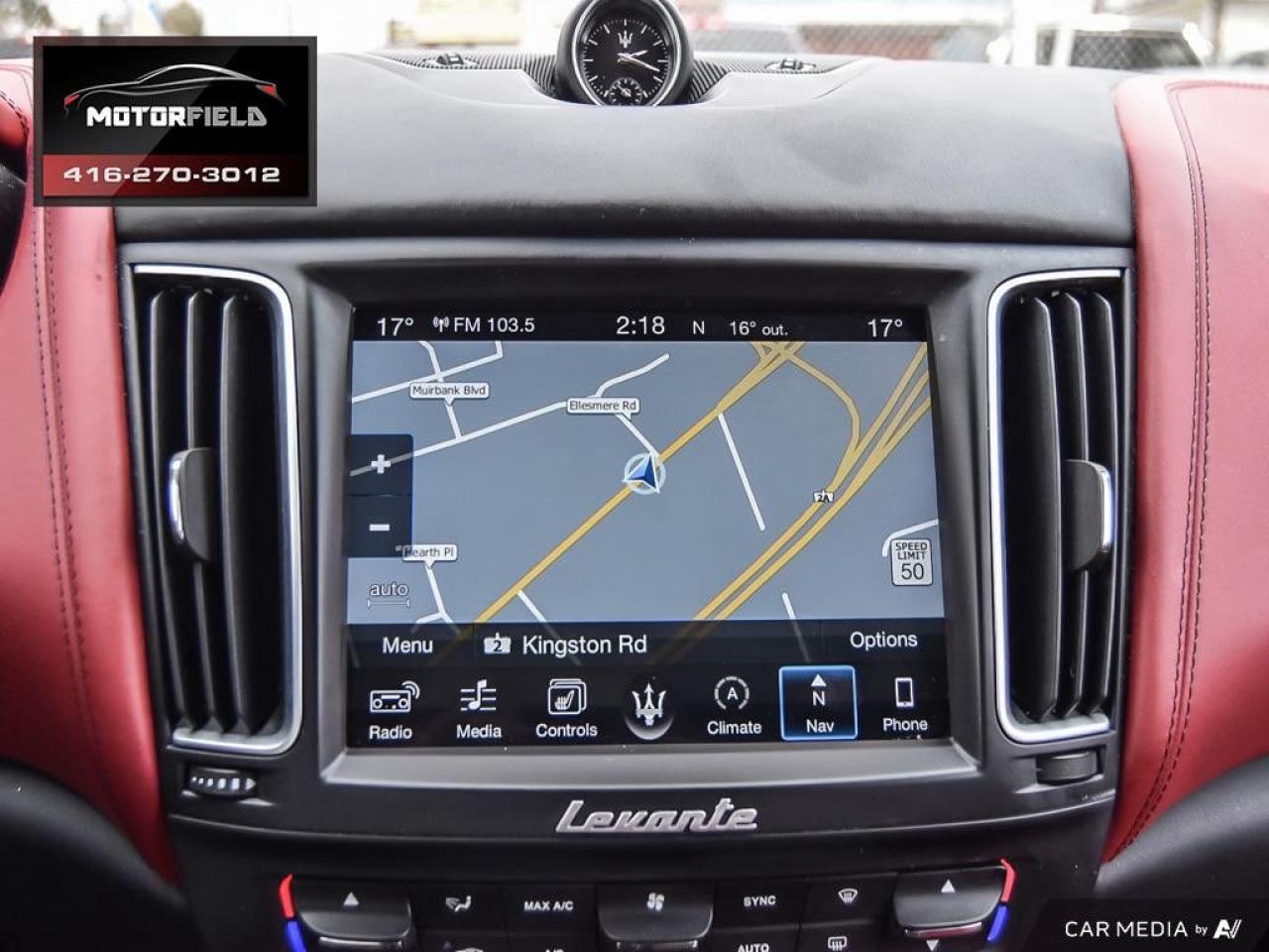 2017 Maserati Levante S Q4 AWD *Accident Free, 21" Anteo Wheels, Loaded* Photo