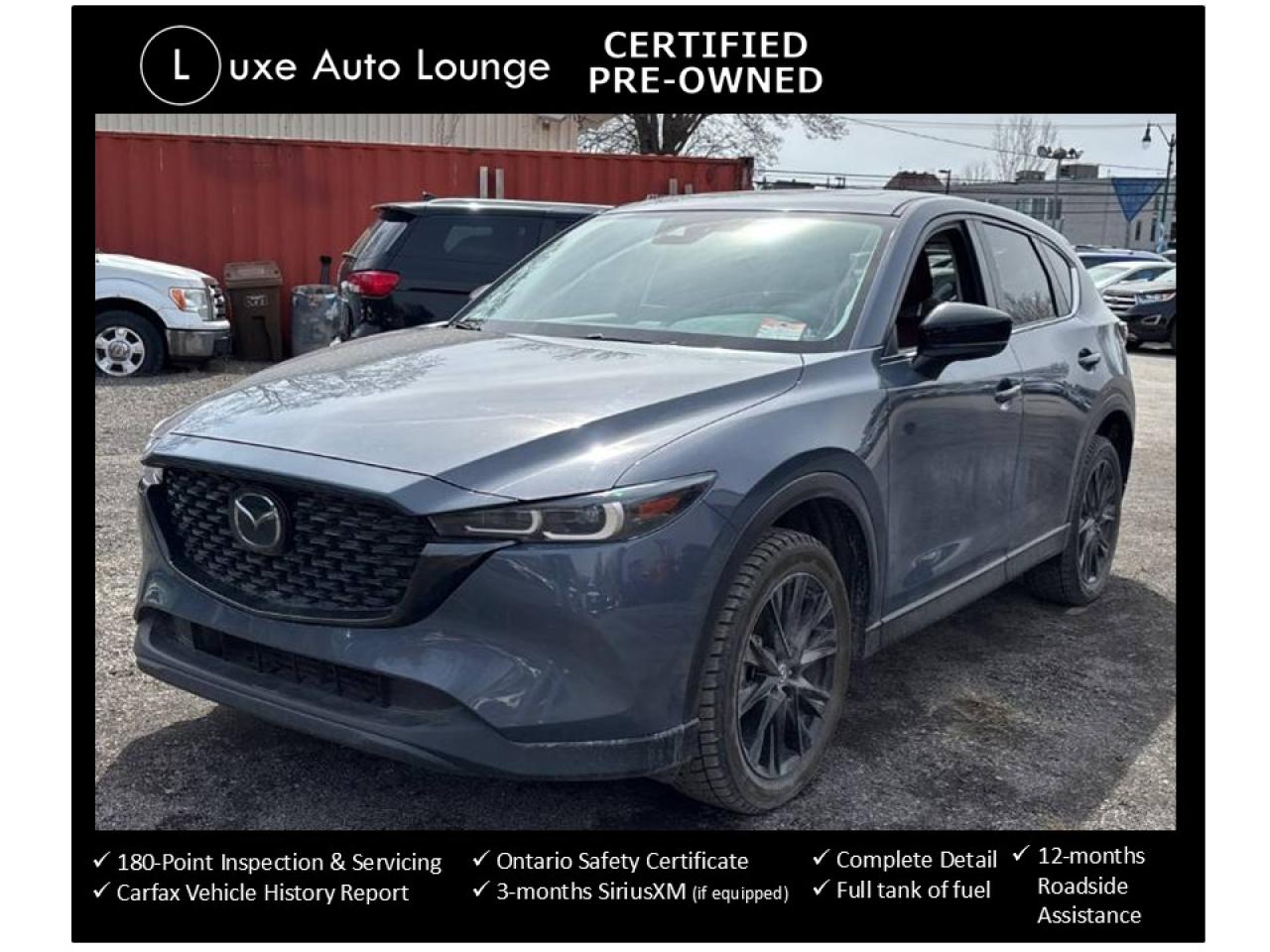 Used 2022 Mazda CX-5 Kuro Edition ONLY 37K!! SUNROOF, AWD, RED LEATHER! for sale in Orleans, ON