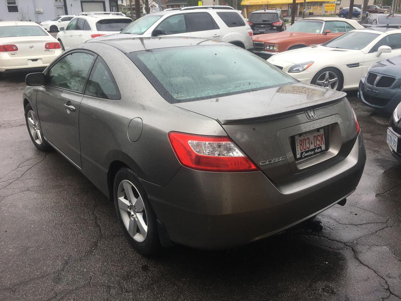 2008 Honda Civic 2dr Man LX - Econo 5-Spd, Sunroof - Photo #3
