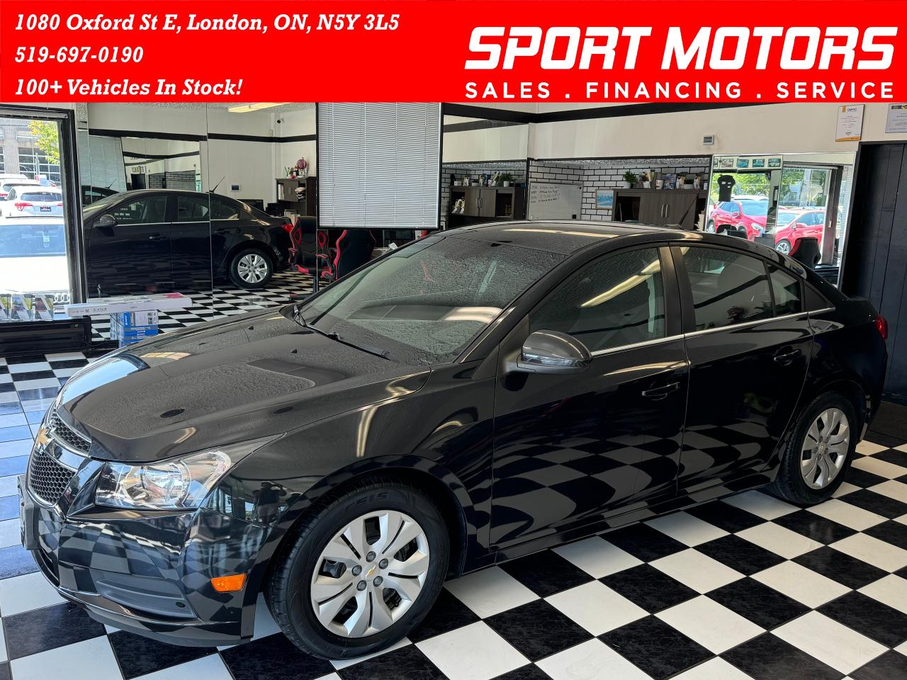 Used 2013 Chevrolet Cruze LT Turbo+ApplePlay+Camera+Remote Start for sale in London, ON