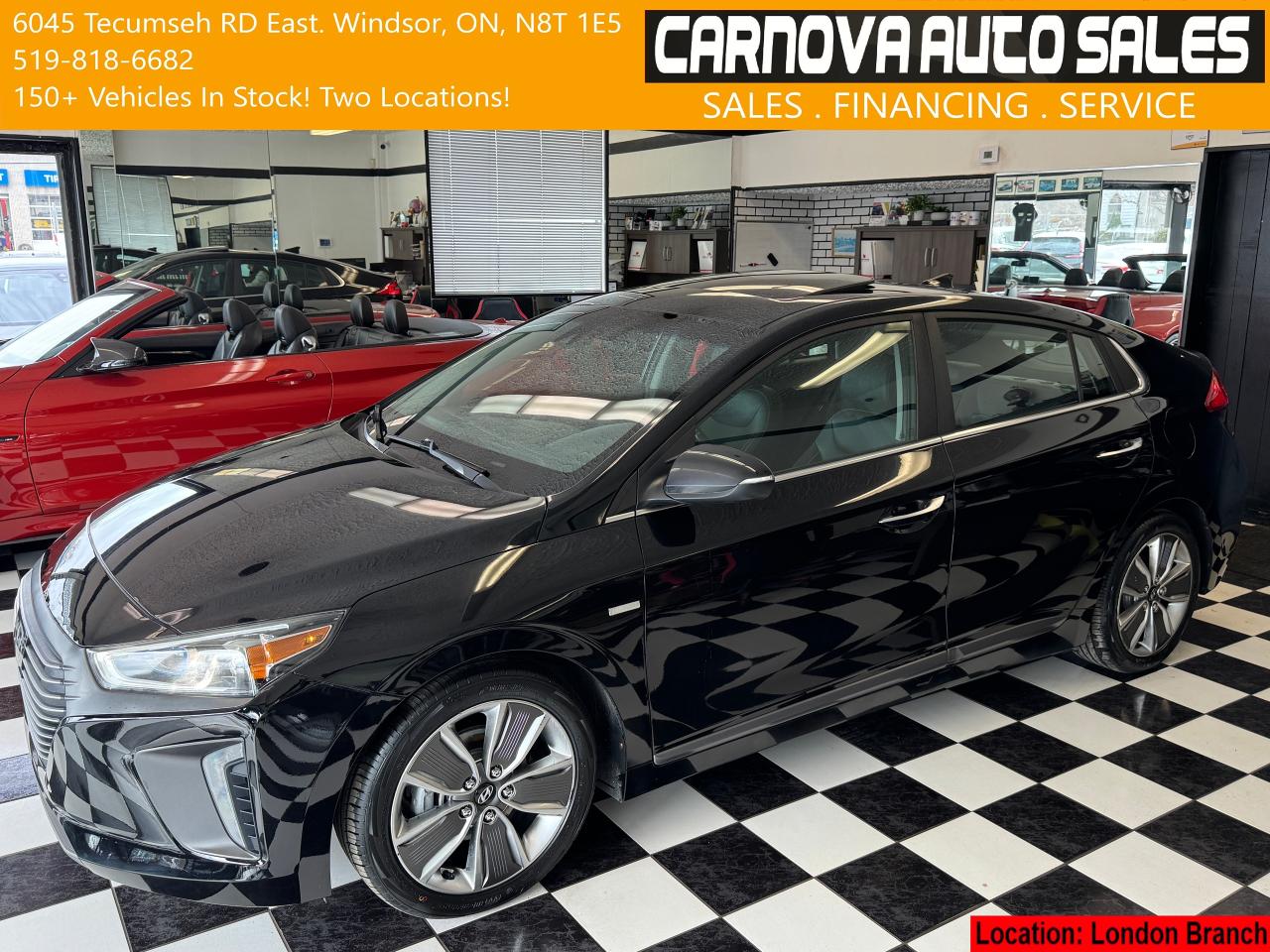 2017 Hyundai IONIQ Limited W/TECH HYBIRD+New Tires+GPS+CAM+Roof Photo0