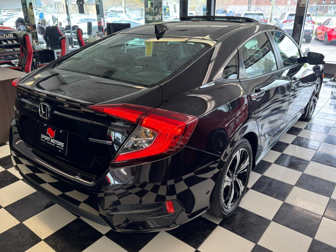 2017 Honda Civic Touring+Adaptive Cruise+Lane Keep+Roof+RemoteStart Photo8