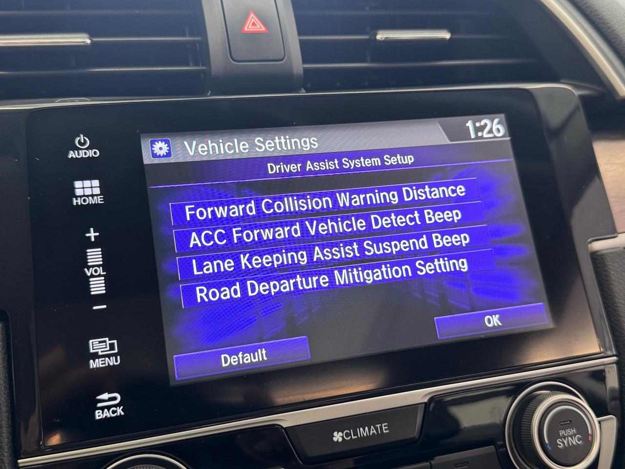 2017 Honda Civic Touring+Adaptive Cruise+Lane Keep+Roof+RemoteStart Photo93
