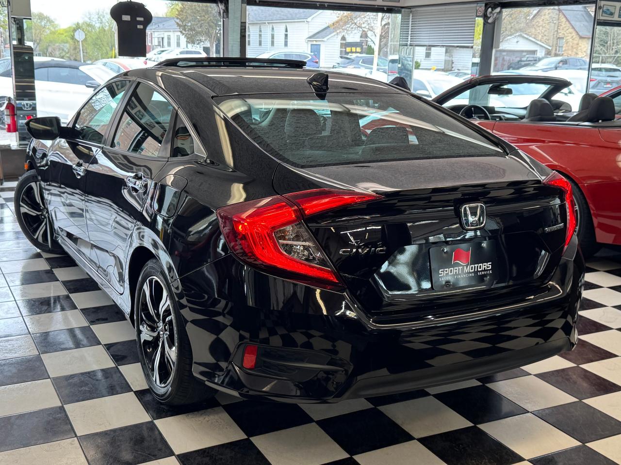 2017 Honda Civic Touring+Adaptive Cruise+Lane Keep+Roof+RemoteStart Photo76