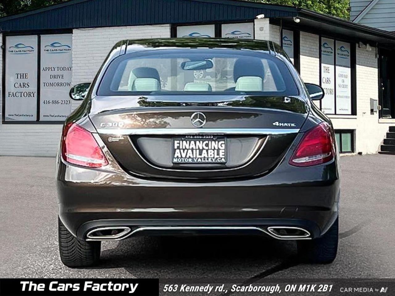 2017 Mercedes-Benz C-Class C 300 4MATIC 056,377KM No Accident! - Photo #5
