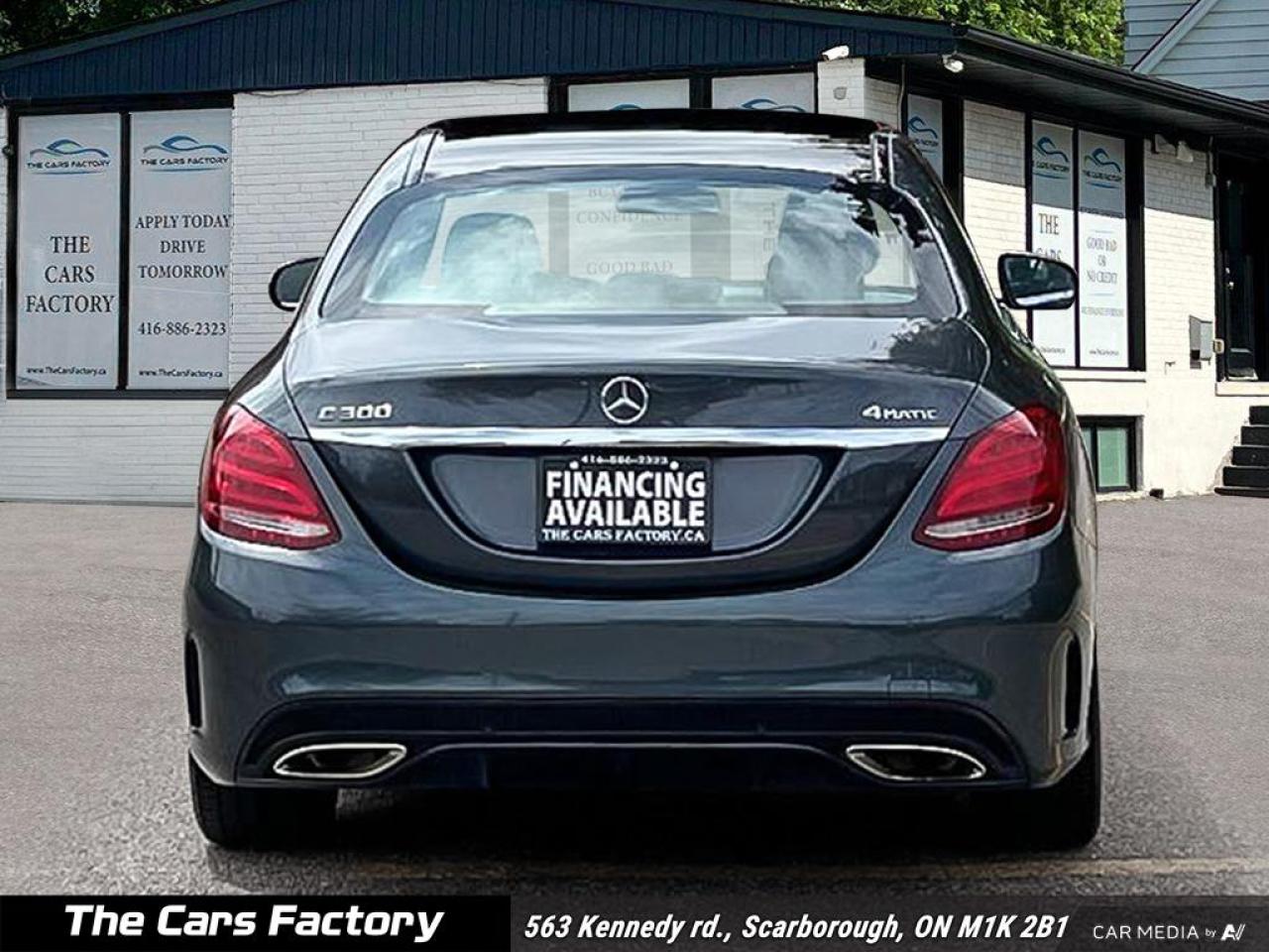2016 Mercedes-Benz C-Class C300 4MATIC – AMG Package | Only 85,857 KM | Fully - Photo #5
