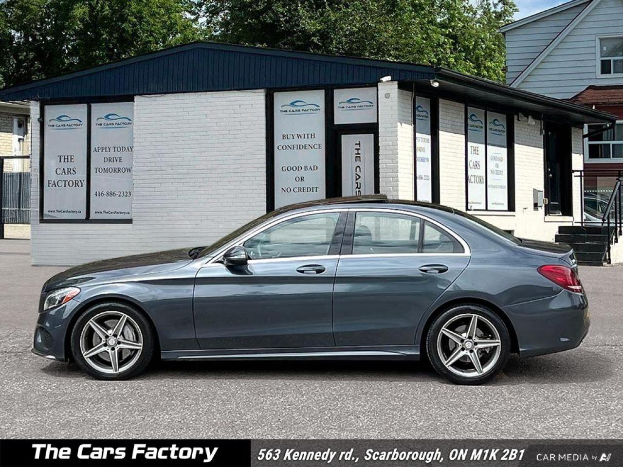 2016 Mercedes-Benz C-Class C300 4MATIC – AMG Package | Only 85,857 KM | Fully - Photo #3
