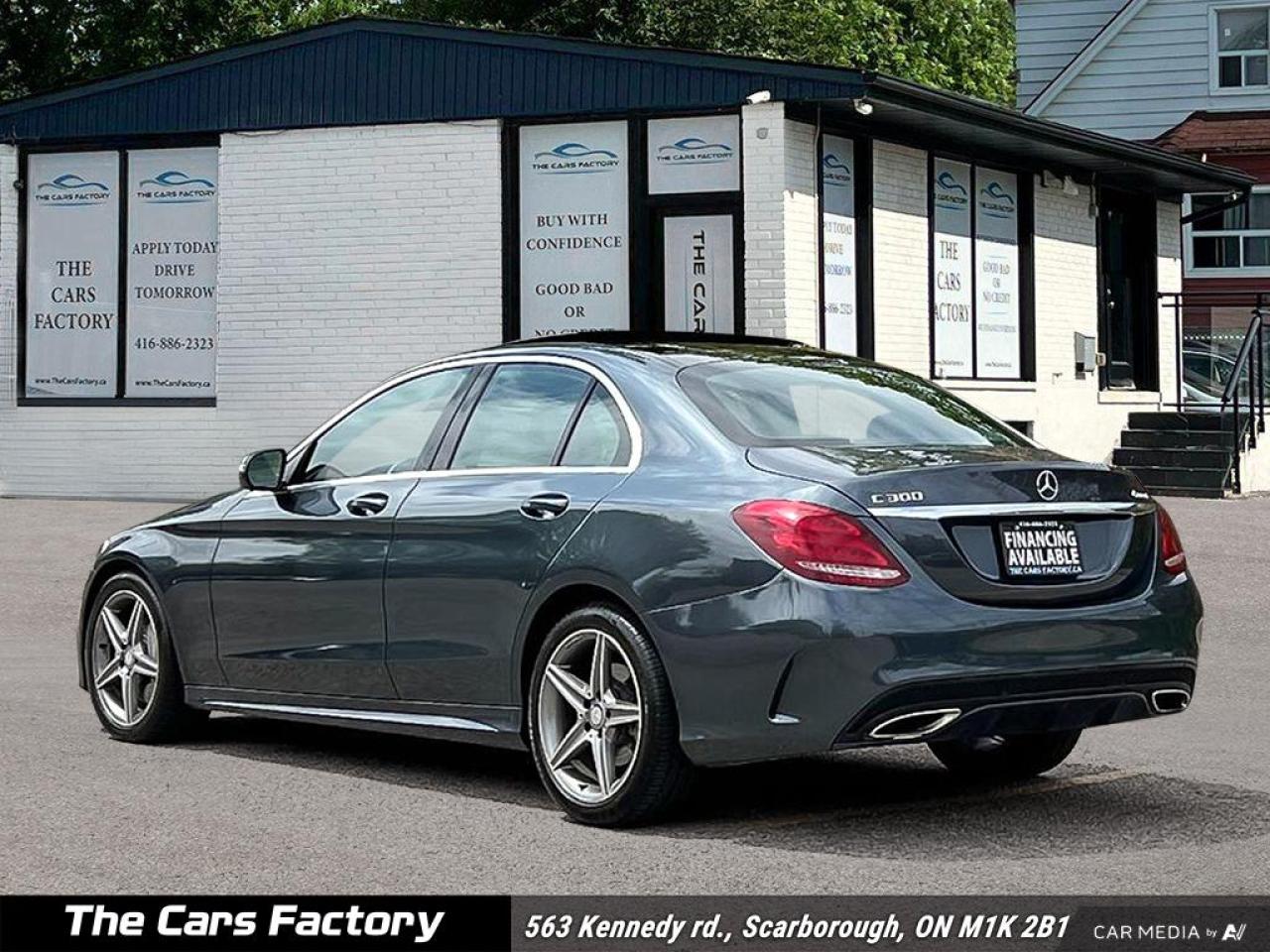 2016 Mercedes-Benz C-Class C300 4MATIC – AMG Package | Only 85,857 KM | Fully - Photo #4