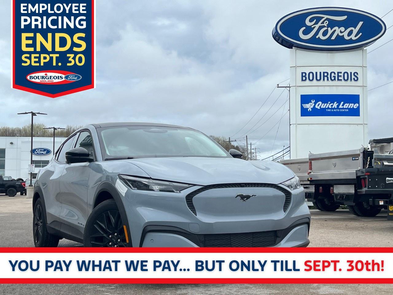 New 2025 Ford Mustang Mach-E Select AWD for sale in Midland, ON