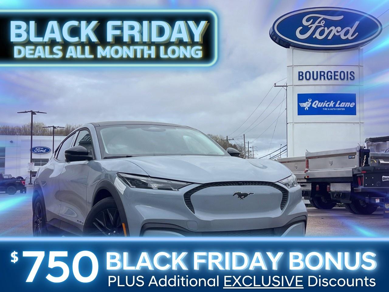 New 2025 Ford Mustang Mach-E Select AWD for sale in Midland, ON