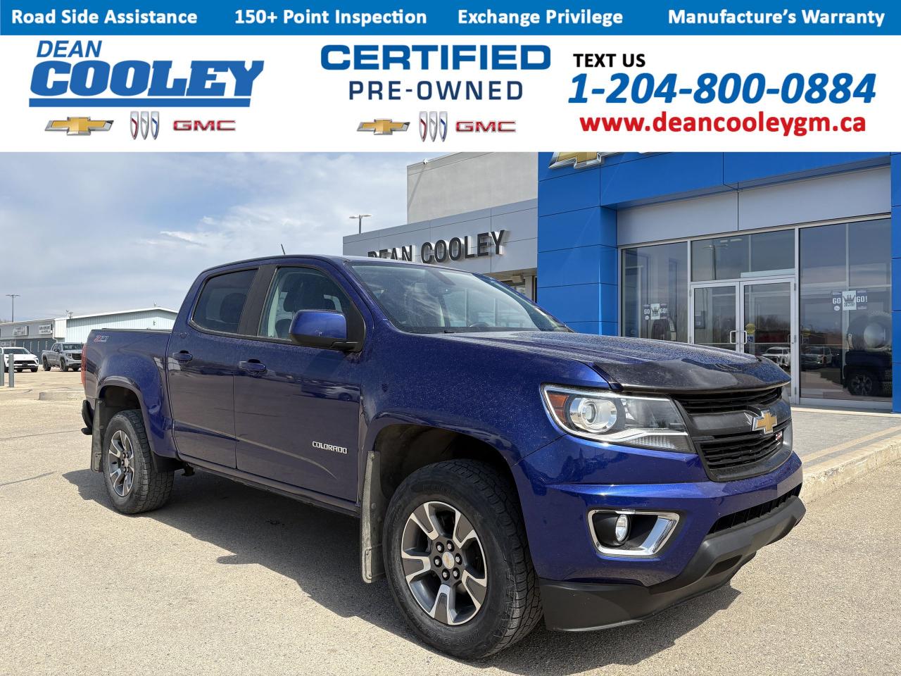 Used 2016 Chevrolet Colorado 4WD Z71 for sale in Dauphin, MB