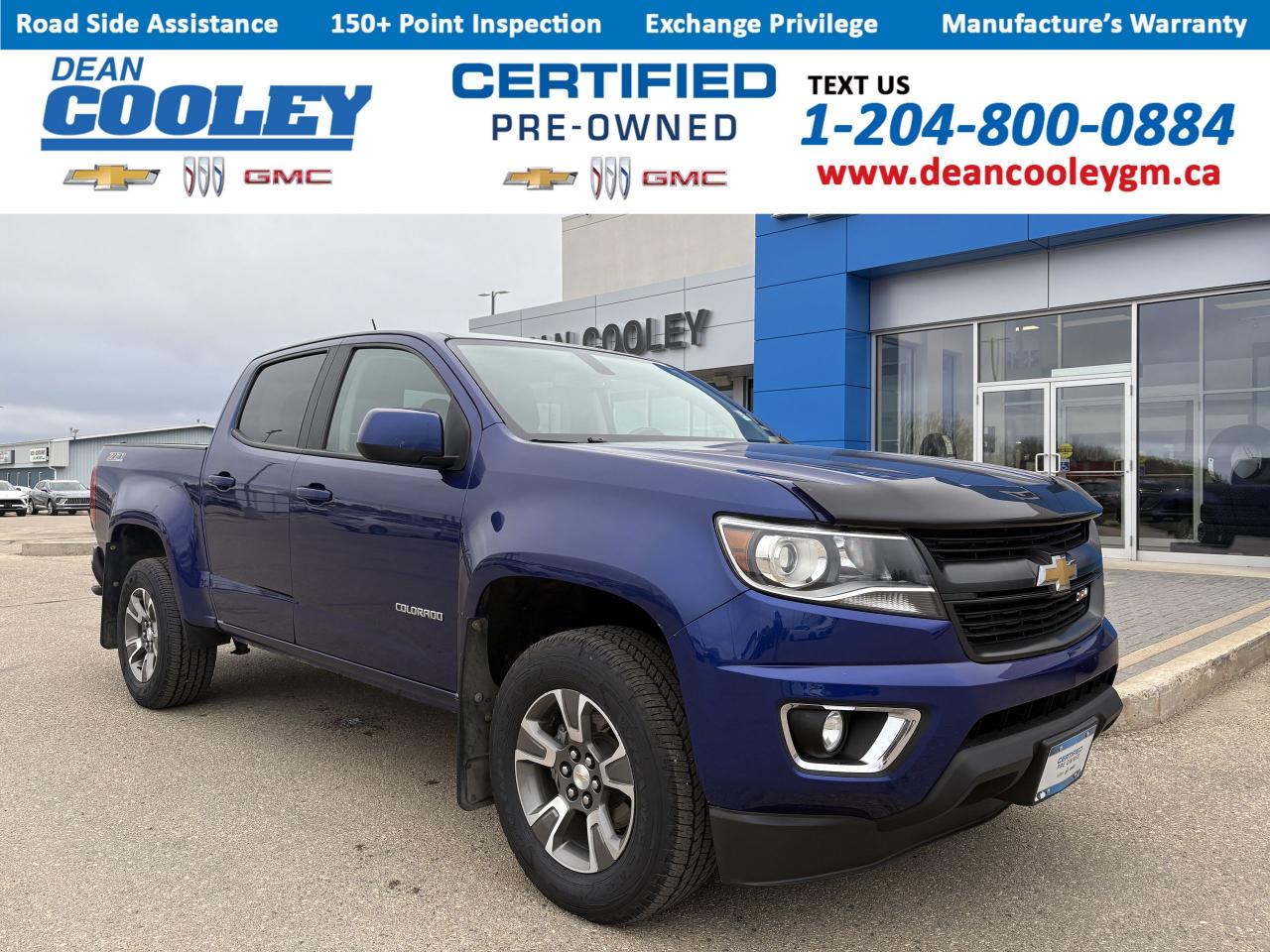 Used 2016 Chevrolet Colorado 4WD Z71 for sale in Dauphin, MB