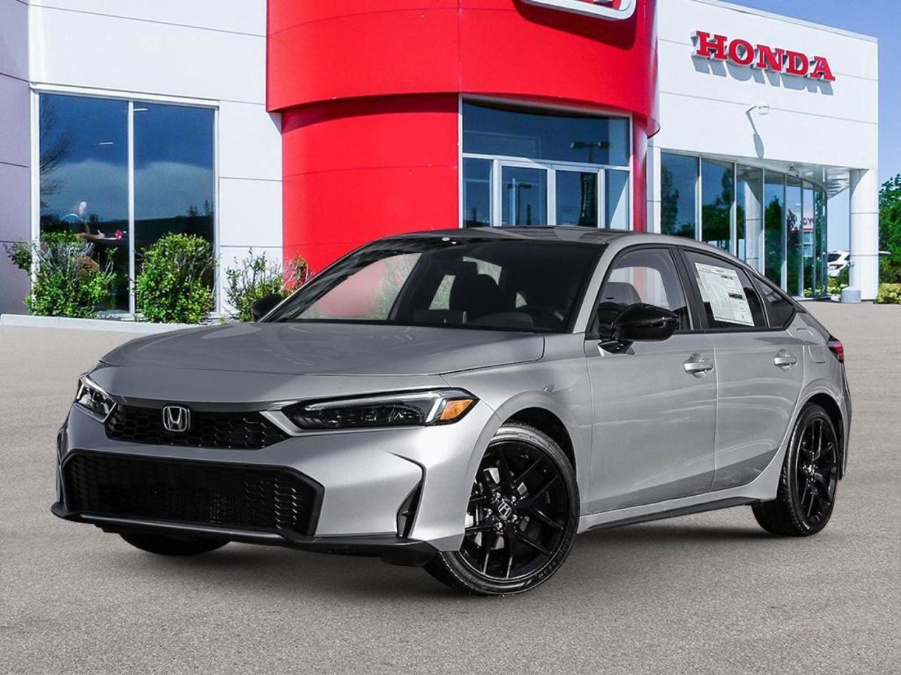 New 2025 Honda Civic Hatchback Hybrid Sport In Stock | Take me home today! for sale in Winnipeg, MB