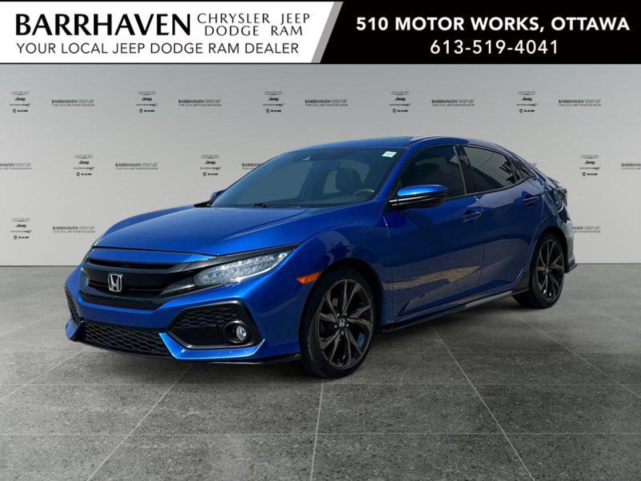 Used 2018 Honda Civic Sport Touring 6-Speed | Ultra Low KM's for sale in Ottawa, ON