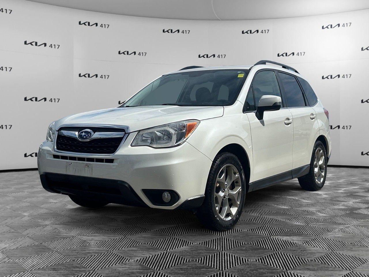 Used 2015 Subaru Forester 5dr Wgn CVT 2.5i Limited w/Tech Pkg for sale in Gloucester, ON