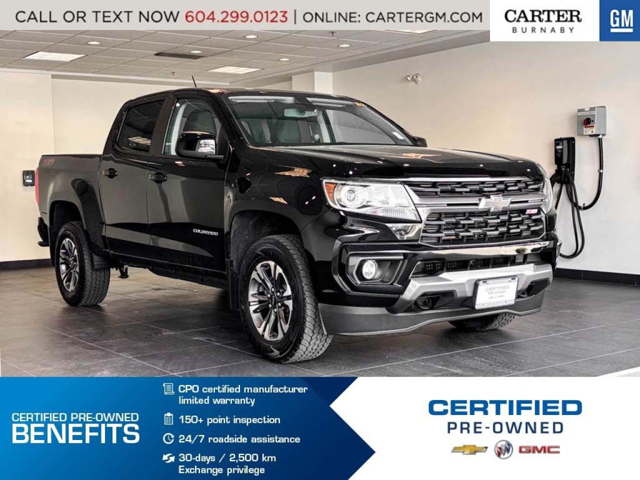 Used 2022 Chevrolet Colorado 4WD/SHORT BOX/POWER SEAT/HEAT SEAT/5 PASSENGERS for sale in Burnaby, BC