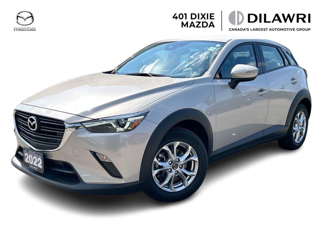 Used 2022 Mazda CX-3 GS AWD at CARPLAY|HEATED SEATS|REARVIEW CAM for sale in Mississauga, ON