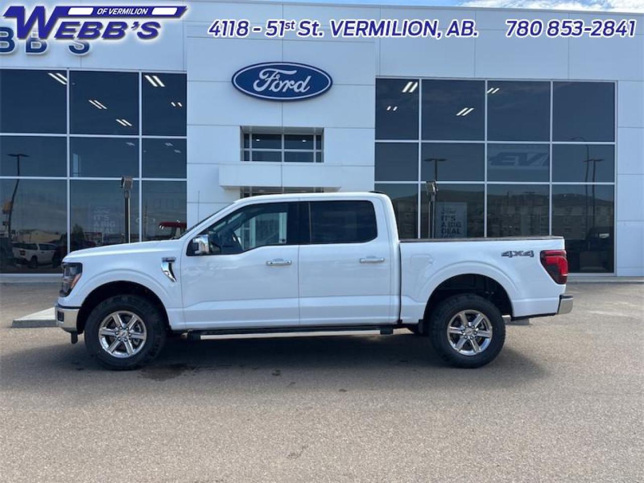 New 2025 Ford F-150 XLT for sale in Vermilion, AB
